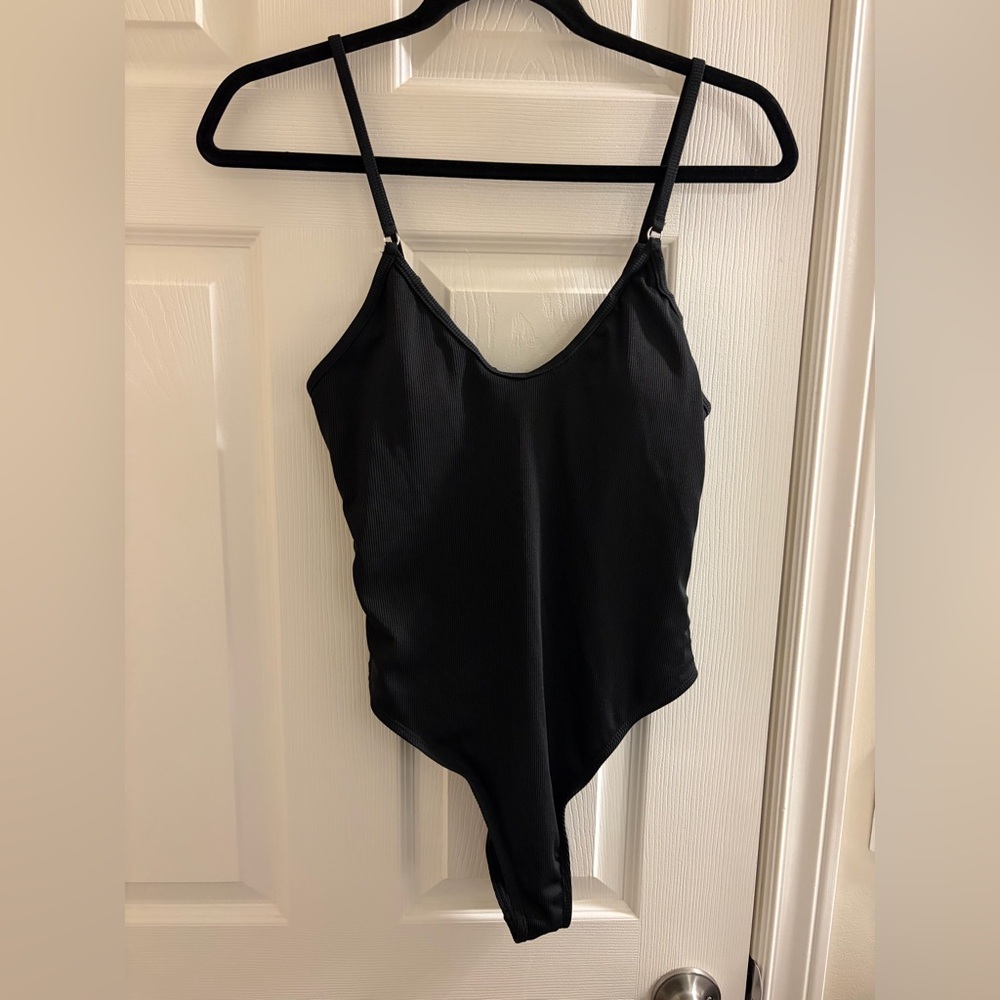 Size medium one piece swimsuit - black